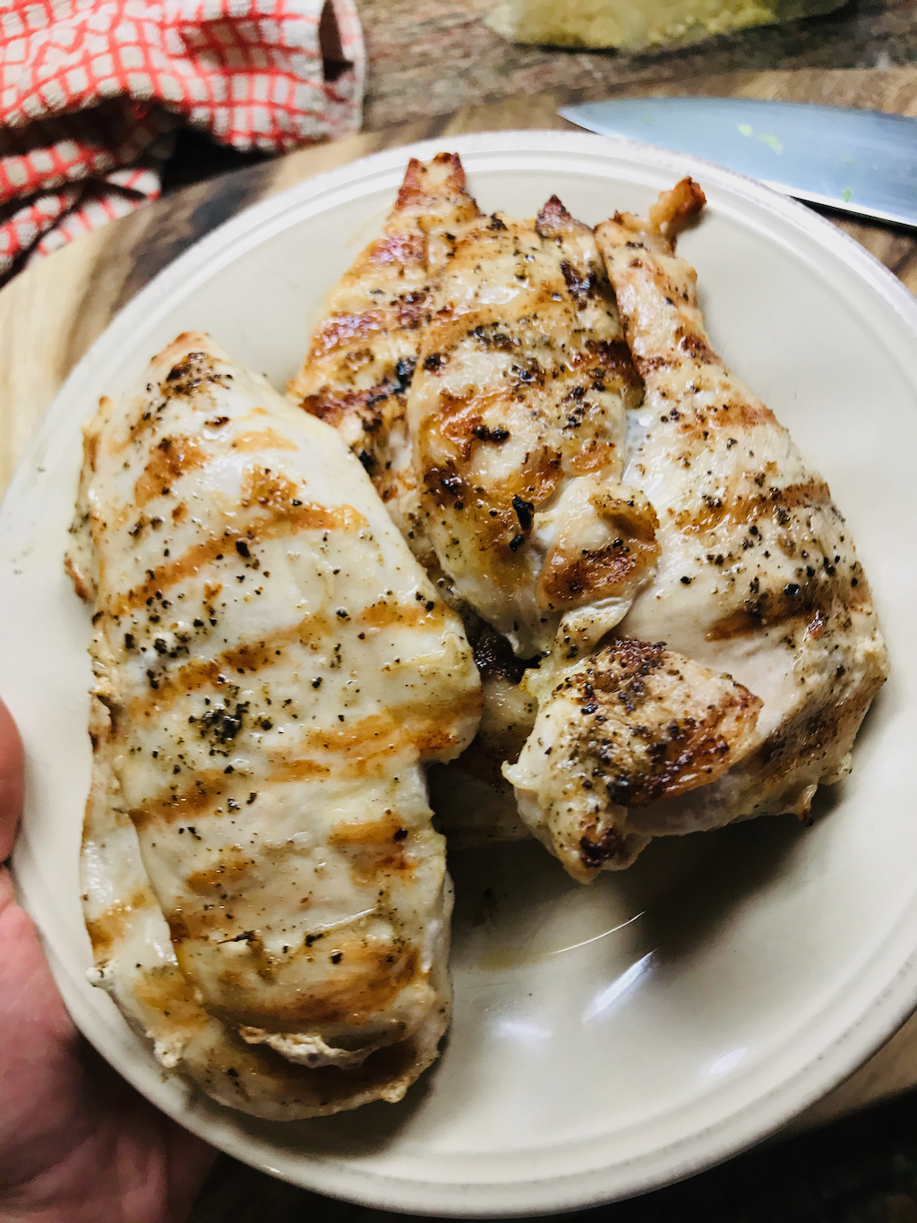 Simple [Dare I Say, Perfect,] Grilled Chicken Breasts