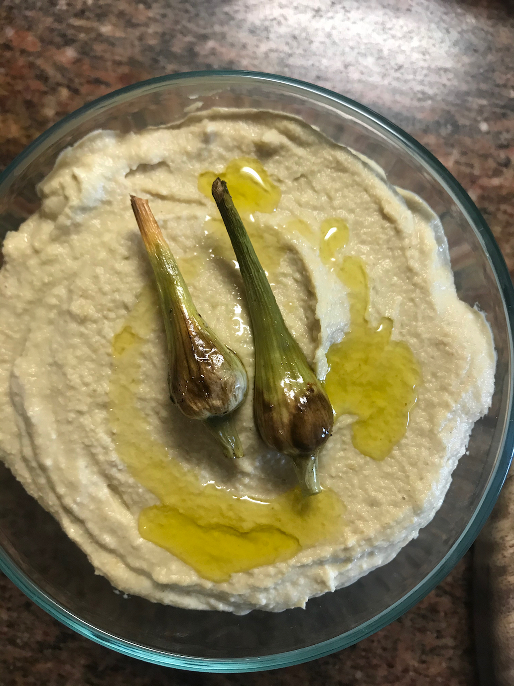 Garlic Scape Hummus